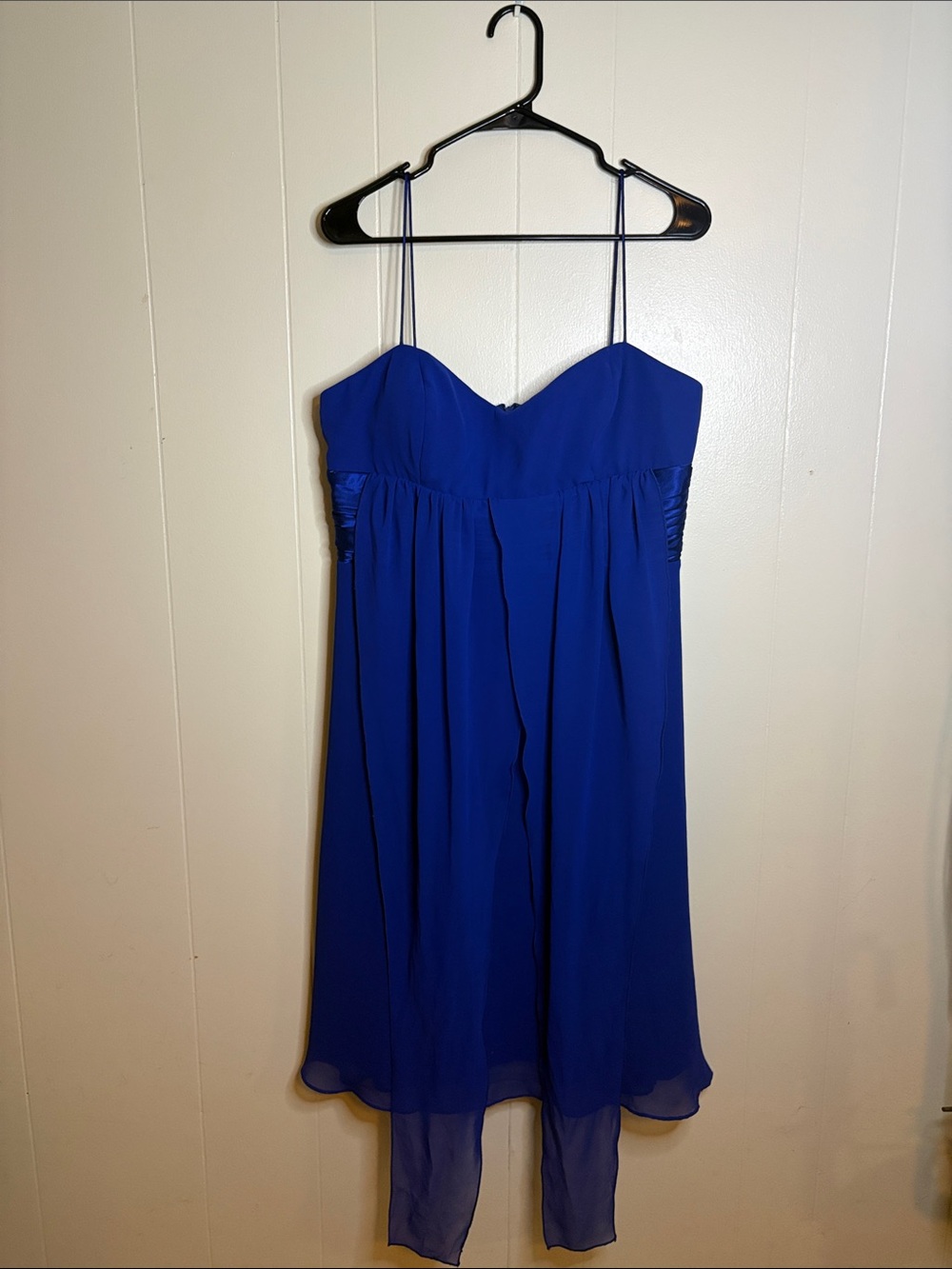 S.L. Fashions Cobalt Blue Dress